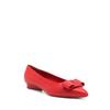 Salvatore Ferragamo Ferragamo Viva Ballerina Shoes Red