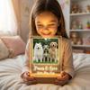 Personalized Pet Memorial Night Light Custom Pet Photo Text LED Acrylic Wood Base Thoughtful Gift or Pet Lovers Owner Friends