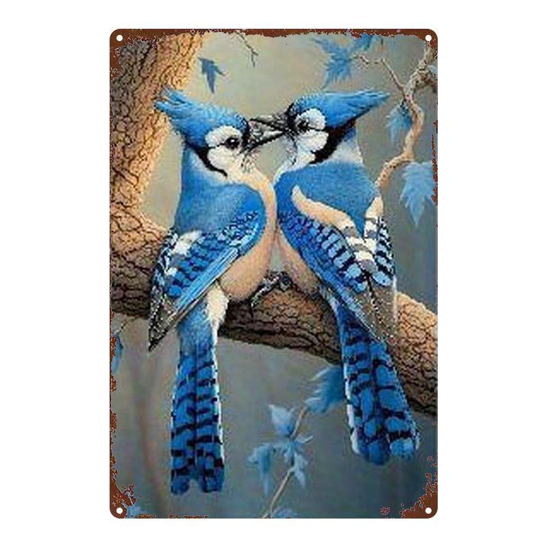 Retro Metal Sign Cute Pets Wall Decor Tin Plate Art for Living Room Bar Cafe