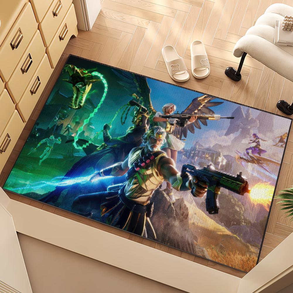 Game F-Fortnite Cool D Door Mat Welcome Non-slip Floor Bedroom Kitchen Bath Balcony Hallway Rug Home Decoration Carpet