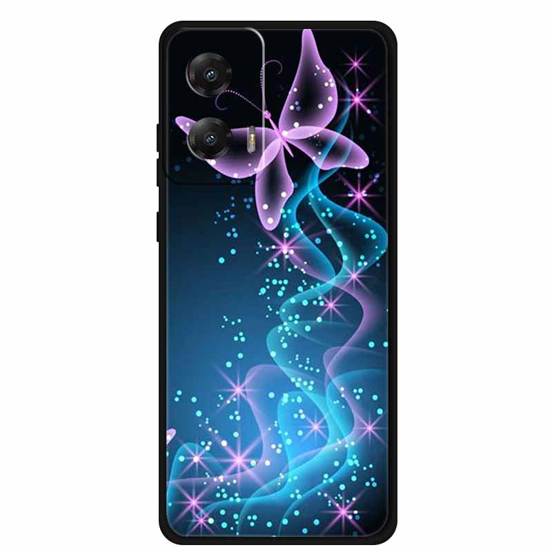 For Moto G85 5G Case TPU Animals Soft Silicone Back Cover Phone Cases For Motorola Moto E14 MotoG85 Wolf Protective Cool funda
