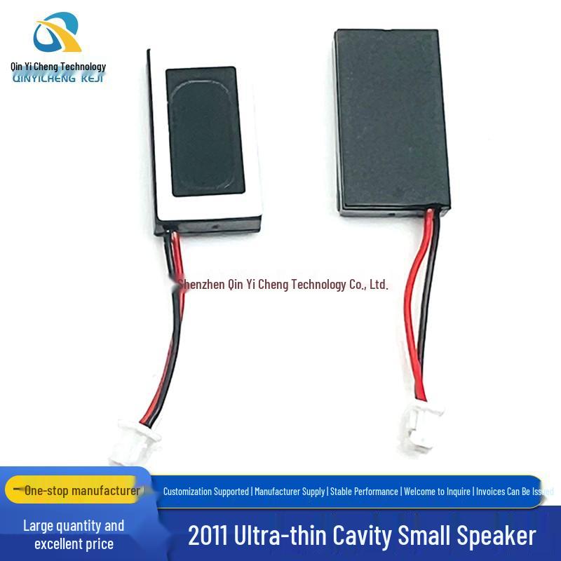 

20x11x4mm Mini Rectangular Cavity Speaker, 8 Ohm, 1W, Thin Design