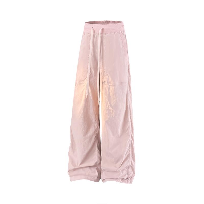 Women's Loose Pants And Men's Summer Casual Straight Leg Pants