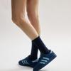 BOCION Dark Navy Solid Color Long Socks