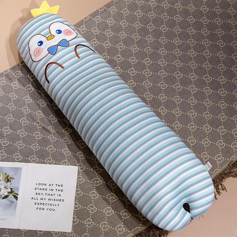 Cartoon Strip Long Pillow For Sleep And Relaxation With Pp Cotton Filling For Women And Children