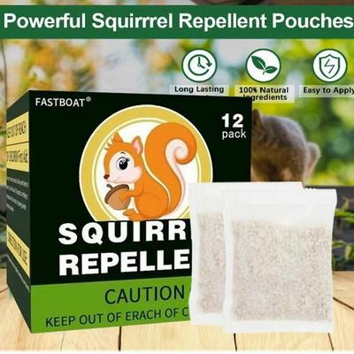 Repelente Universal de Animales: Disuasorio para Interior/Exterior para Ardillas, Gatos, Serpientes, Pájaros, Conejos