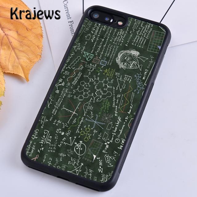 

Чехол для телефона Krajews Brains Geek Science Math Physics Formulas для iPhone 14 5 SE 6 7 8 plus XR XS 11 12 13 pro max Galaxy S21 S22 iPhone 6plus