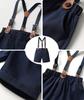 [Sivrusn] Boys' Formal Suit, Short-Sleeved, 4-Piece Set, Summer Suit, Kids' Costume, Children's Clothing, Perfect for Shrine Visits, Graduation