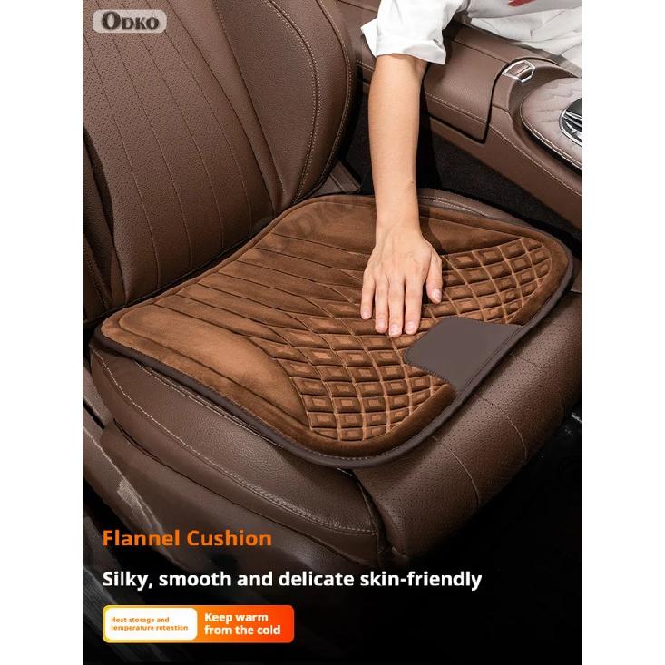 For Haval H6 Jolion Dargo Chulian M2 M4 M6 H9 H4 H2 H3 Flannel Car Seat Cushion, Non-Slip All-Season Auto Cushion Pad
