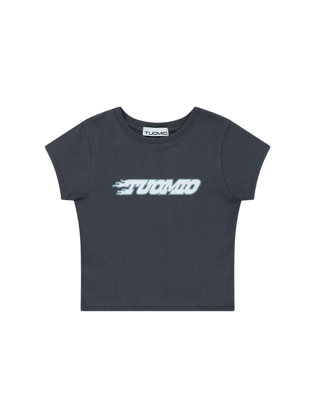 Tuomio Logo Baby T-Shirts [Charcoal] 1