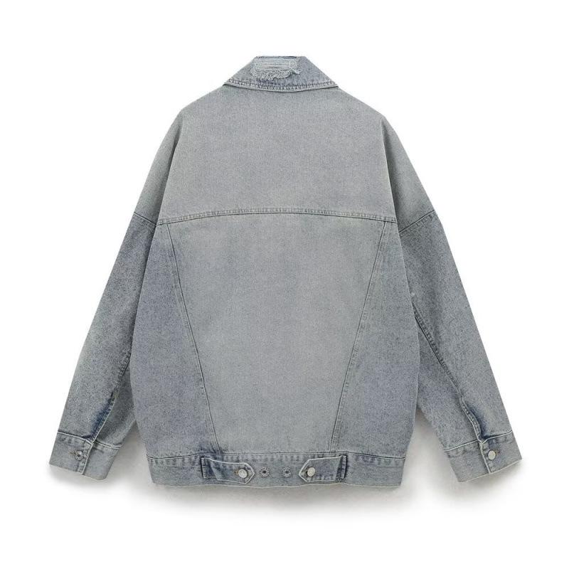 New Autumn Women's Casual Loose Denim Jacket - European & American Street Fashion