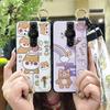Shockproof Wristband Phone Case For Sony Xperia Pro-I Waterproof Fashion Design Wrist Strap Anti-knock Protective Cute