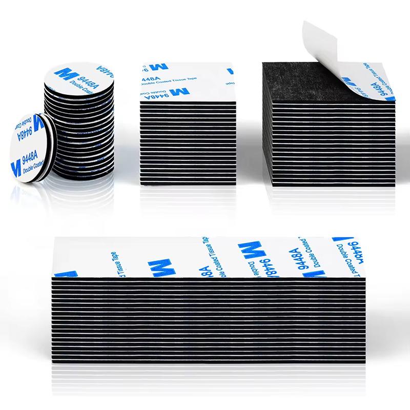 60Pcs/Mixed Super Strong EVA Double Sided Tape Foam Adhesive Pads No Trace Mounting Stickers For Home Auto Office Wall Supplies