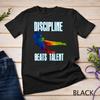 Disziplin-Schlägt-Talent Taekwondo Karate Unisex T-Shirt