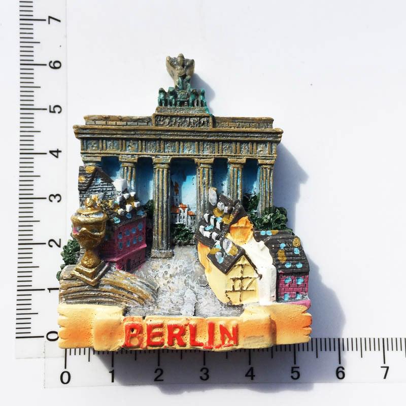 European Countries Tourism Fridge Magnets Home Decor Athens Roma Budapest Travelling Souvenirs Fridge Stickers Wedding Gifts