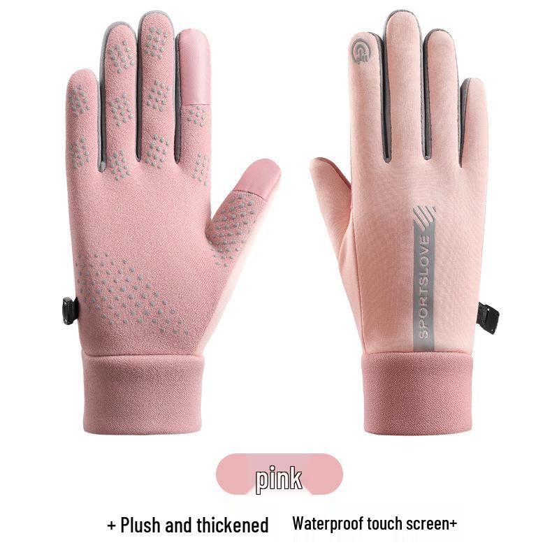 Women's Touchscreen Fleece-Lined Winter Gloves - Sports, Outdoor, Driving, and Cycling