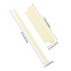 Plastic Curved Fondant Measuring Ruler Baking Tools