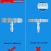 2.4-8mm T-Type Y-Shape High-Temp Plastic Hose Barb Connector