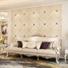 Grey Diamond Deerskin Velvet Thick Wallpaper Modern Simple TV Background Wall Living Room Diamond Non Woven Wallpaper Home Decor