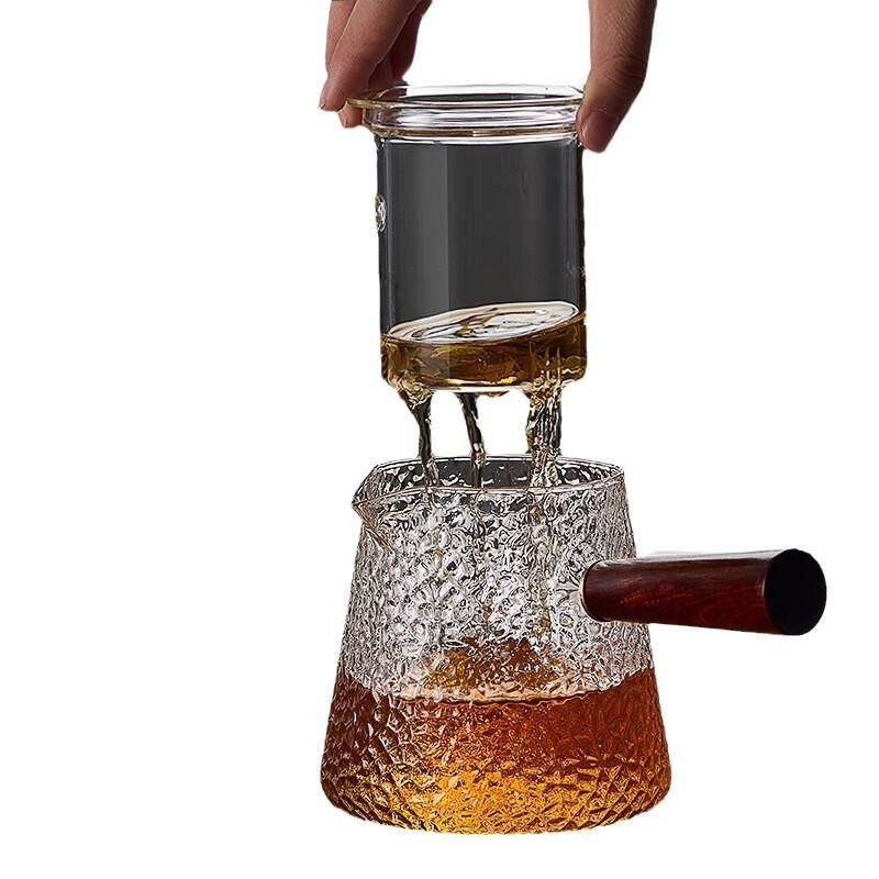 Glass Side Handle Boiling Teapot