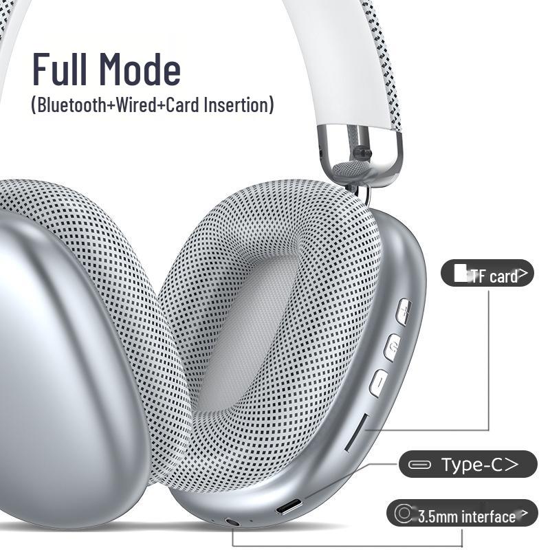 BT-958 Over-Ear Bluetooth Headphones - Wireless, Private Model with Super Long Battery Life