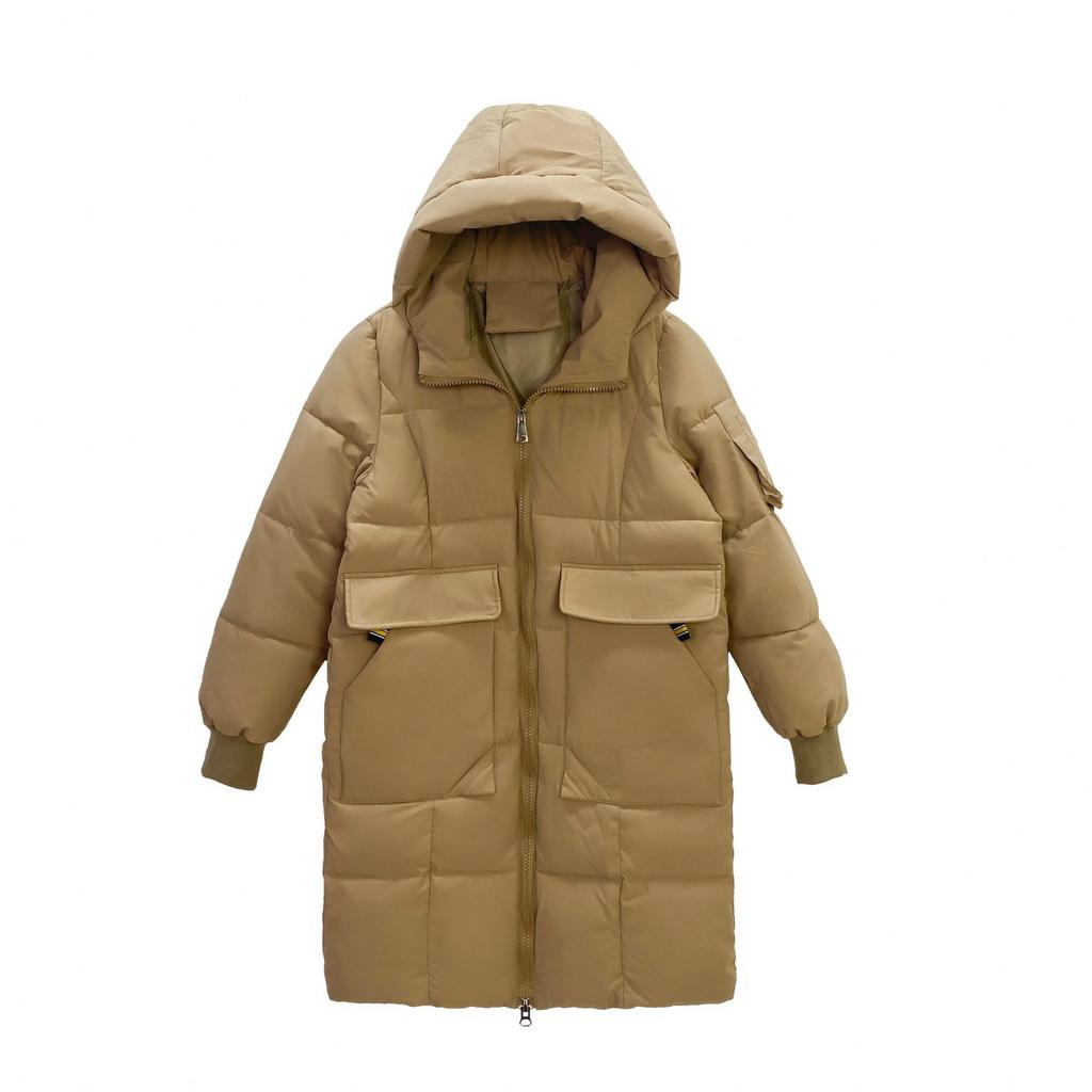 ochre padded jacket