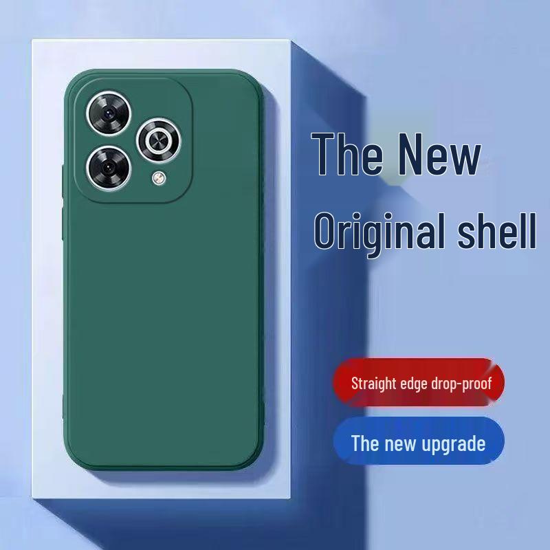 Huawei Hi Enjoy 80Pro Solid Color Anti-Drop Liquid Silicone Phone Case