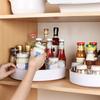 Practical-Rotating Seasoning Storage Tray, Multifunctional Anti-Slip Storage Trayin The Kitchen, Rotating Storage Tray