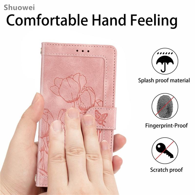 Pro Iphone 13 14 15 16 16E 17 Pro Plus Max SE 4 Pouzdro Peněženka Kožené Vyklápěcí Pouzdro Držák na Karty Kryt