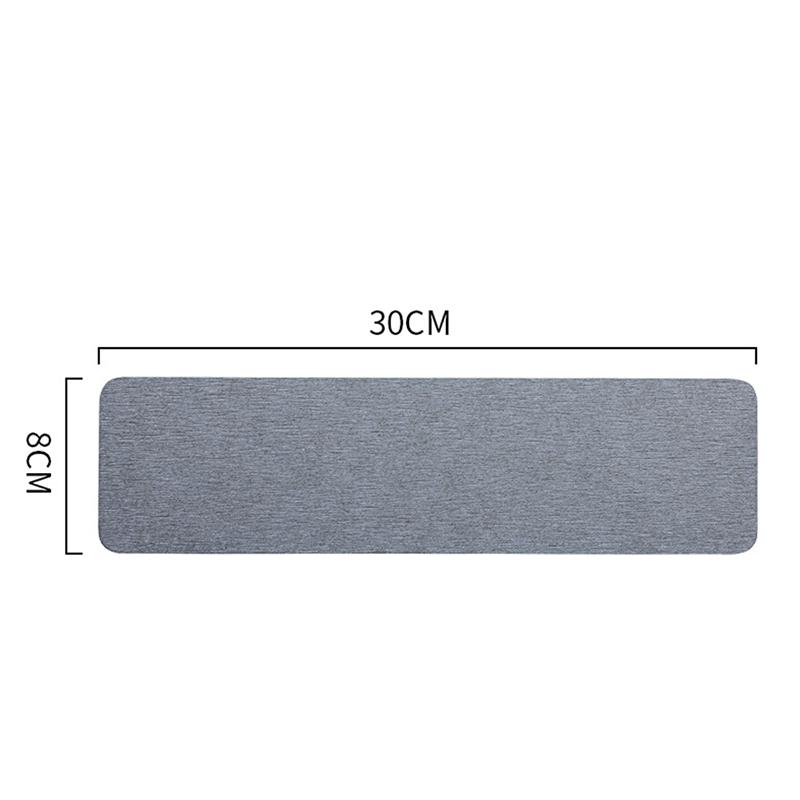 Home Diatomite Mat Water Absorbing Pad Heat Resistant Coaster Diatomaceous Slip