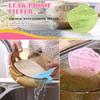 Clip-On Smiley Face Sink Strainer Basket for Kitchen and Bathroom Drain Water Filtering and Storage Organizer