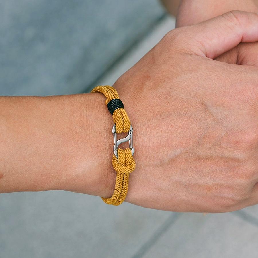 New 6 Colors Men Bracelet A Grade 4mm Milan Cord Chain Brazalete Stainless Steel Clasp Wrap Braclet Homme Bileklik Erkek
