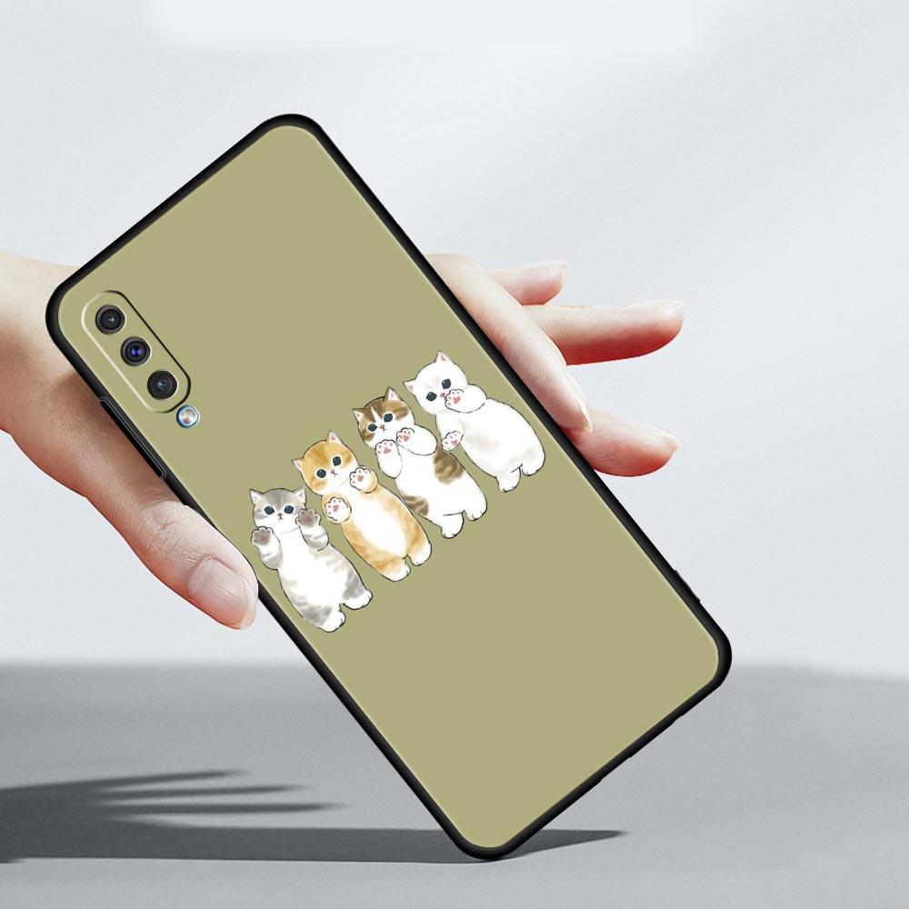 Animals Cat Phone Case For Samsung Galaxy A56 A36 A26 A34 A17 A16 A06 A14 A12 A54 A72 A70 A30 A24 A22 A20e A52 A50 A40 A32 Cover