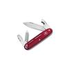 VICTORINOX ALOX Refined Synergy Red Multi-Tool Knife, Perfect for Outdoor Camping, Disaster Preparedness, and Survival, with 9 Functions, Swiss Made,