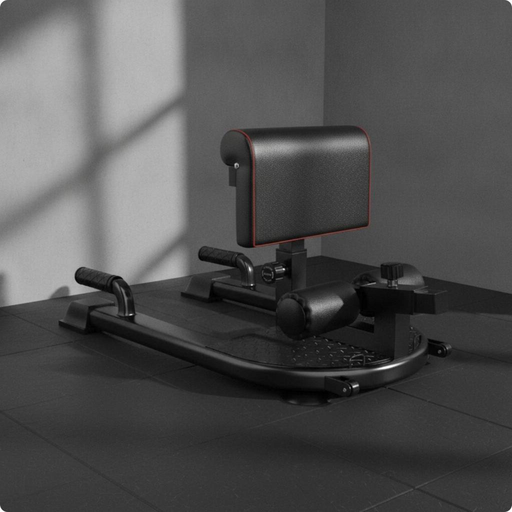 Deep Squat Machine Padded with Leg Support Compact Exercise