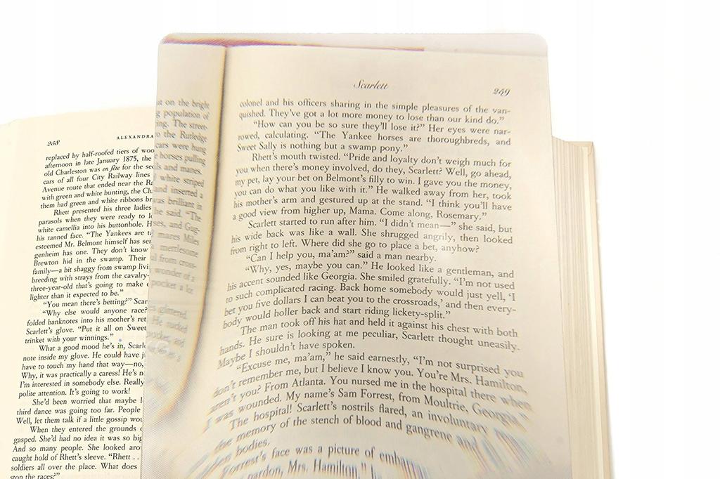 Magnifying Glass Card Am-811 18X12Cm (800) Gab_A