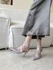 Spring Pointed Thin Heel High Heel Temperament Thin French Fashion Sexy Beautiful Bag Head Sandals