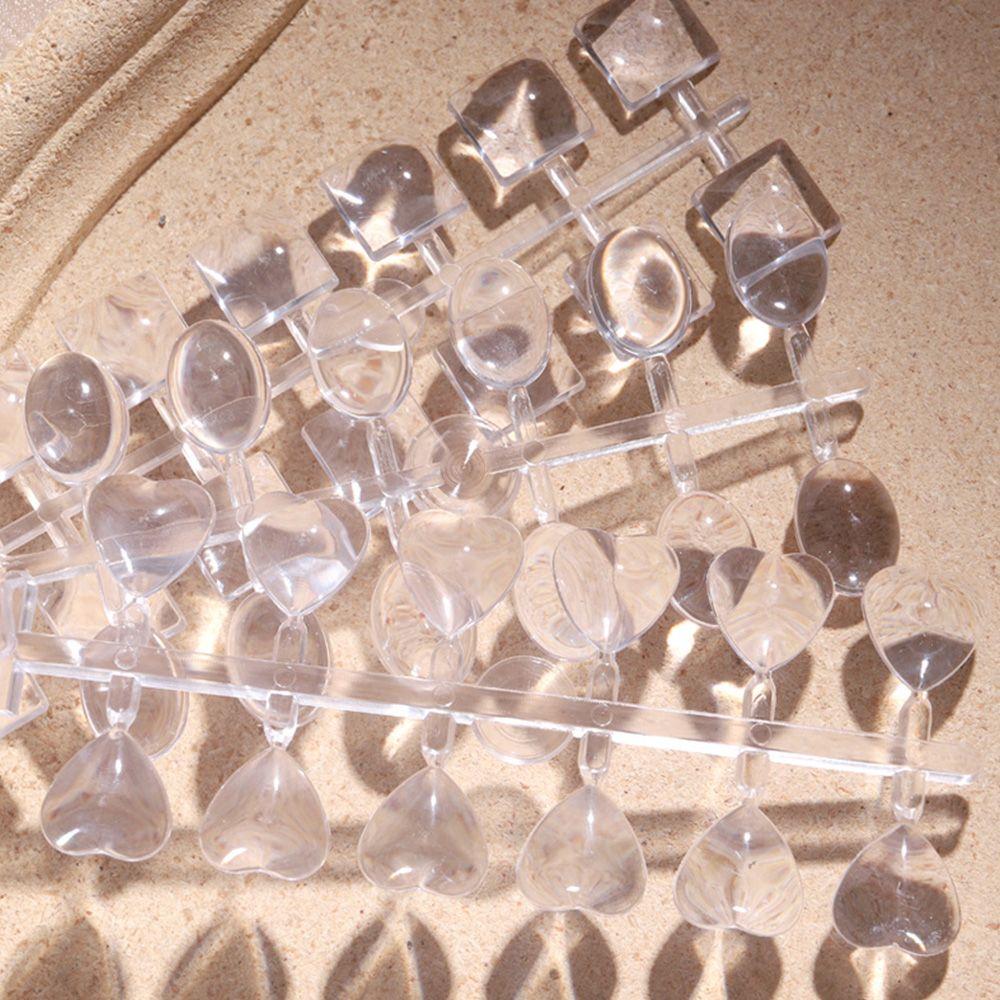 Nail Polish Practice Square Color Showing Shelf Nail Color Display Nail Tools Clear Nail Color Card