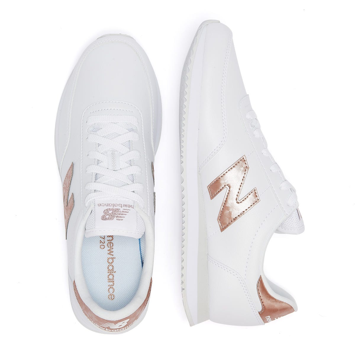 new balance 720 trainers in gold