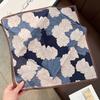 1116 Summer Sweet Silk Cotton Small Square Scarf Female Elegant Temperament Silk Scarf Commuter Decoration Versatile Professional Small Scarf