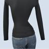 Thermal Turtleneck Bottoming Shirt Soft Glutinous Sweater Women's Autumn and Winter Retro Underwear Slim Fit Slimming Long Sleeves Knitting Tops
