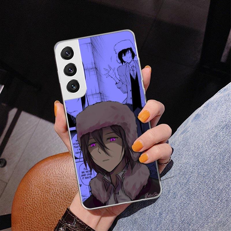 Bungo Stray Dogs Manga Phone Case For Samsung Galaxy S24 S25 Edge S26 Ultra S23 S22 S21 Plus S20 FE + Personalized Print Cover G