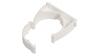 Uchwyt Zamknięty Do Rur 47Mm Biały Uz 47 10187 /100Szt./