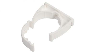 Closed Holder For Pipes 47Mm White Uz 47 10187 /100pcs./