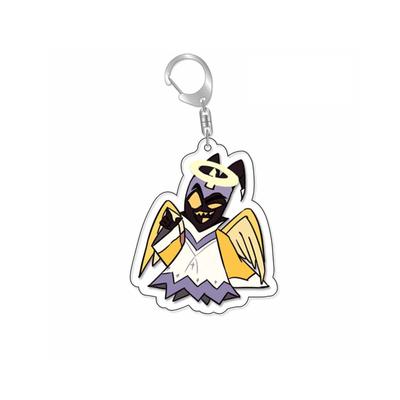 Porte-clés de poupée en acrylique, porte-clés pendentif de poupée de dessin animé autour de l'anime