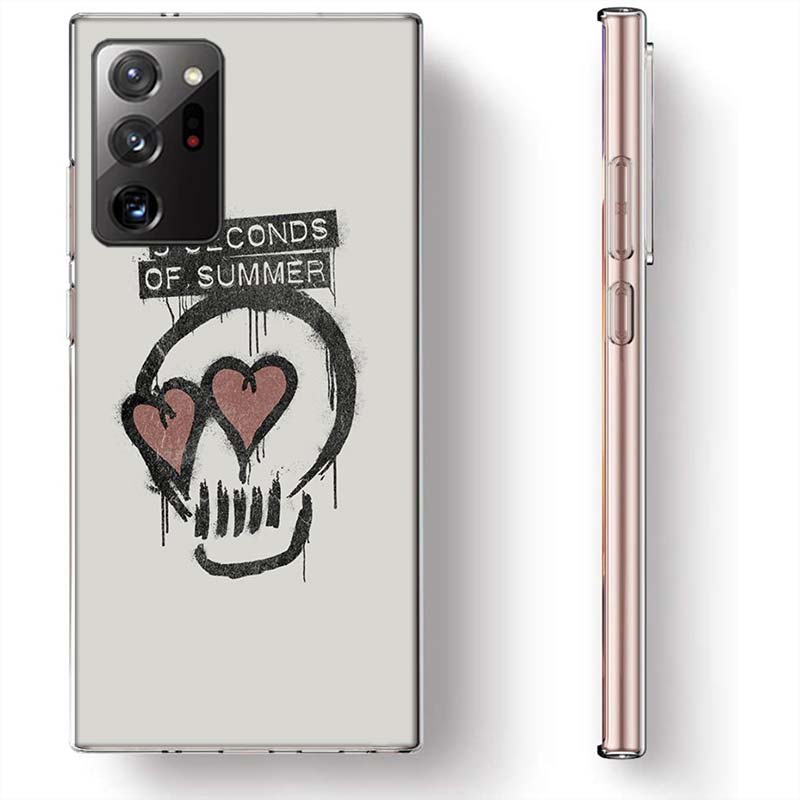 5 Sos Seconds Summer Phone Case for Samsung A16 A17 A26 A36 A37 A56 A57 A12 A22 A32 A52S A07 A06 A02S A72 Galaxy A70 A50S A71 A5