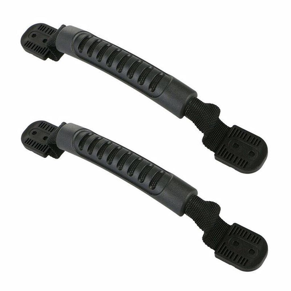 2pcs Kayak Carry Handle Nylon Rubber Non-Slip Canoeing Handle for Kayaking Boating Accessories