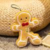 17cm Gingerbread Man Plush Toys Kawaii Plush Doll Exquisite Christmas Party Decorations Cute Christmas Festival Gifts For Friend