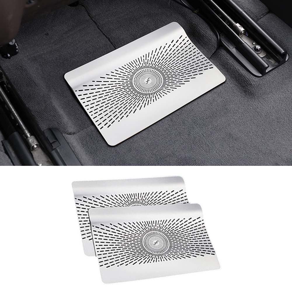 Car Decoration Under seat Air Outlet Cover For Mercedes-Benz GLE350 450 GLS450 -2024 Car Upgrade Protective Cover