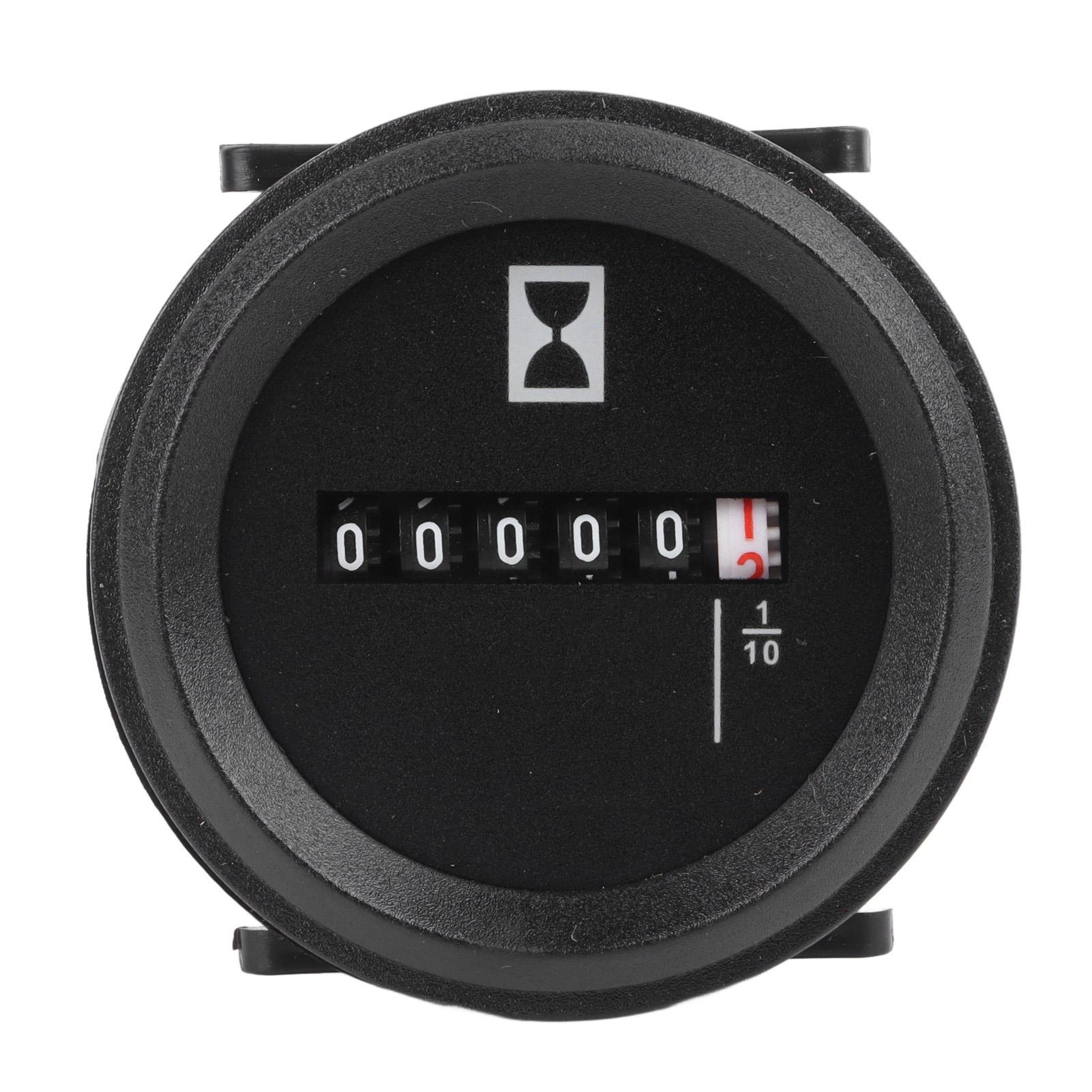 

52 мм счетчик моточасов точный стабильный мониторинг эффективности времени кварцевый счетчик моточасов для экскаваторов